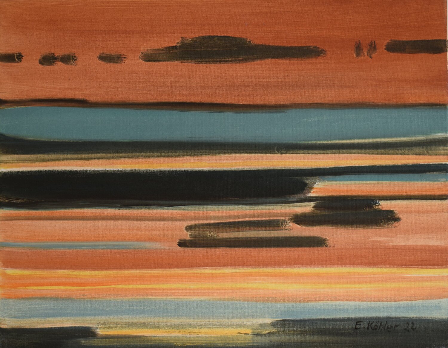 Fata Morgana in Orange Ela Köhler