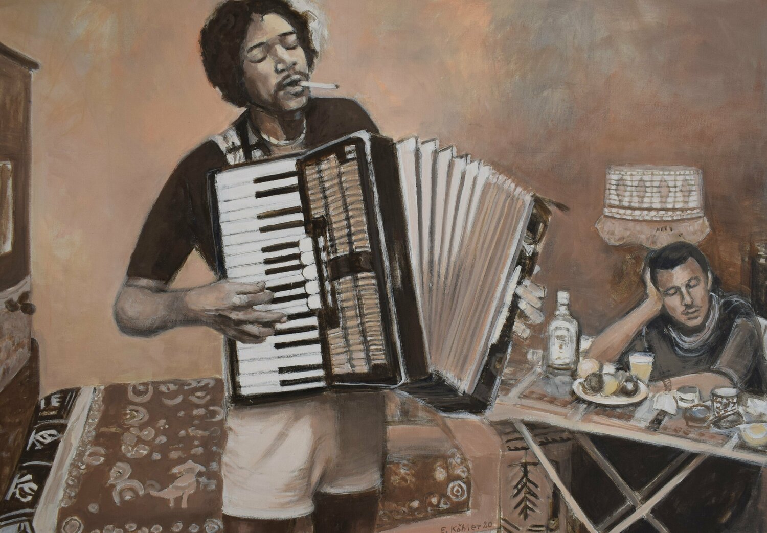 " Jimi Hendrix " Ela Köhler