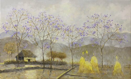 Early frost par Van Duc Nguyen Nguyen Van, Peinture en vente sur Singulart