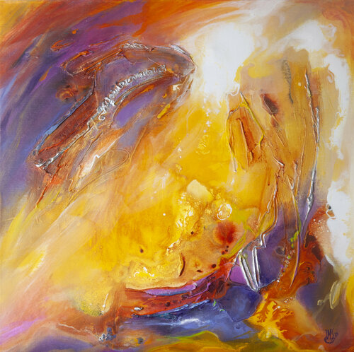 Soleil levant - (JMSG-1525) van Jean Michel Stanislas GARCZYNSKI, Schilderij te koop op Singulart