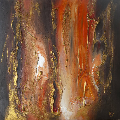 Les rochers mystérieux de Dalian (JMSG-1526) van Jean Michel Stanislas GARCZYNSKI, Schilderij te koop op Singulart