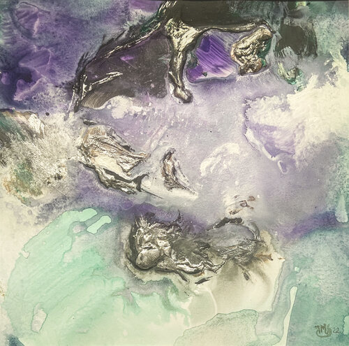 La force de l'orage (JMSG 1649) van Jean Michel Stanislas GARCZYNSKI, Werk op papier te koop op Singulart