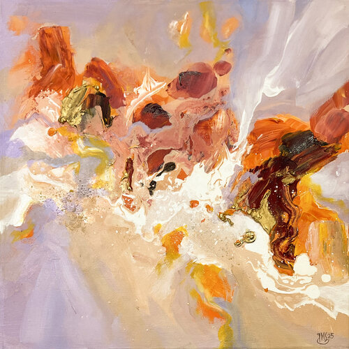 Sur la route du trésor  (JMSG-1746) par Jean Michel Stanislas GARCZYNSKI, Peinture en vente sur Singulart