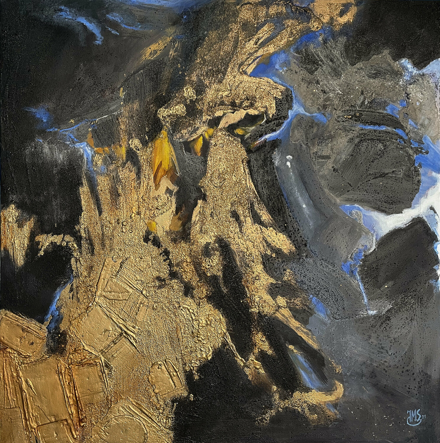 Tout l'or du monde  (JMSG-1601) Jean Michel Stanislas GARCZYNSKI Originalgemälde zu verkaufen