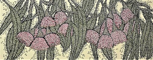 FLOWERING EUCALYPTUS van Carol Zsolt, Schilderij te koop op Singulart