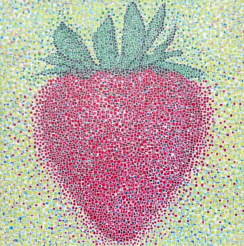 STRAWBERRY van Carol Zsolt, Schilderij te koop op Singulart