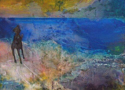 Seaside impressions van tage fredheim, Schilderij te koop op Singulart