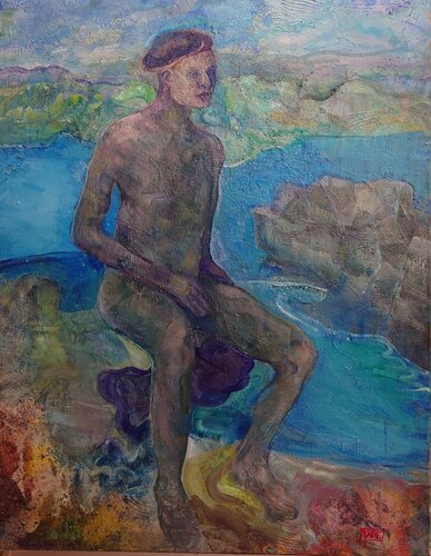Bader van tage fredheim, Schilderij te koop op Singulart