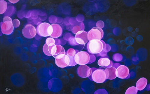Dancing in the Shadows di Bruce Peebles, Pittura in vendita su Singulart