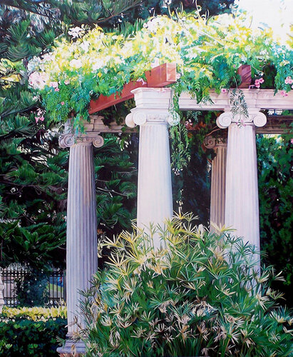 Naturaleza con columnas van Francesc Marco, Schilderij te koop op Singulart