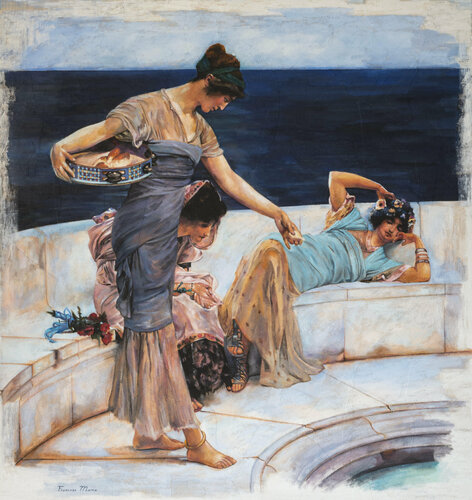 ALLEGORY XVI (Tribute to Alma Tadema) van Francesc Marco, Schilderij te koop op Singulart