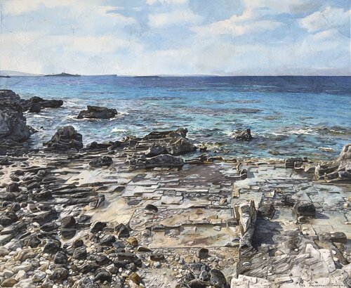 MEMORIES OF THE MEDITERRANEAN II van Francesc Marco, Schilderij te koop op Singulart