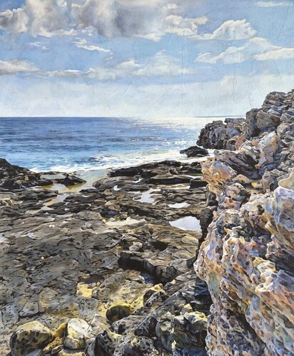 MEMORIES OF THE MEDITERRANEAN III by Francesc Marco, Painting for Sale on Singulart