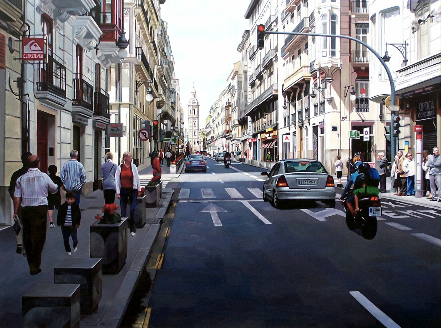 Carrer de la Pau de Valencia Francesc Marco