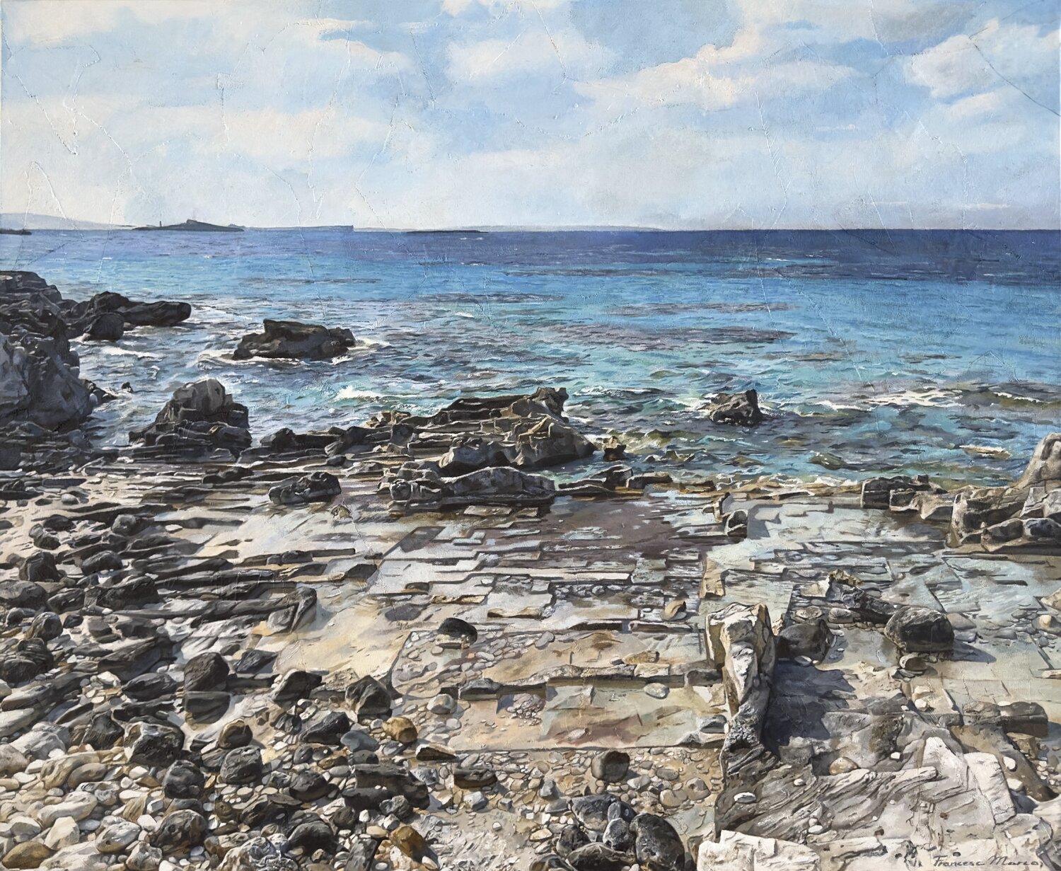 MEMORIES OF THE MEDITERRANEAN II Francesc Marco Originalgemälde zu verkaufen