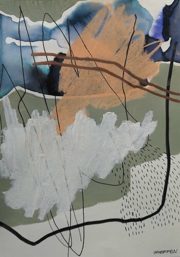 Walk 9 van Sarah Inhoffen, Werk op papier te koop op Singulart