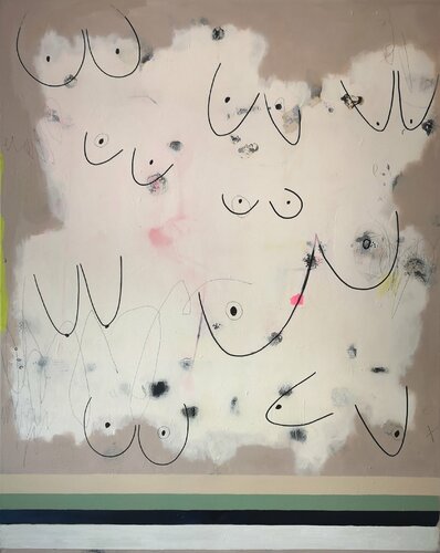 my friends van Sarah Inhoffen, Schilderij te koop op Singulart