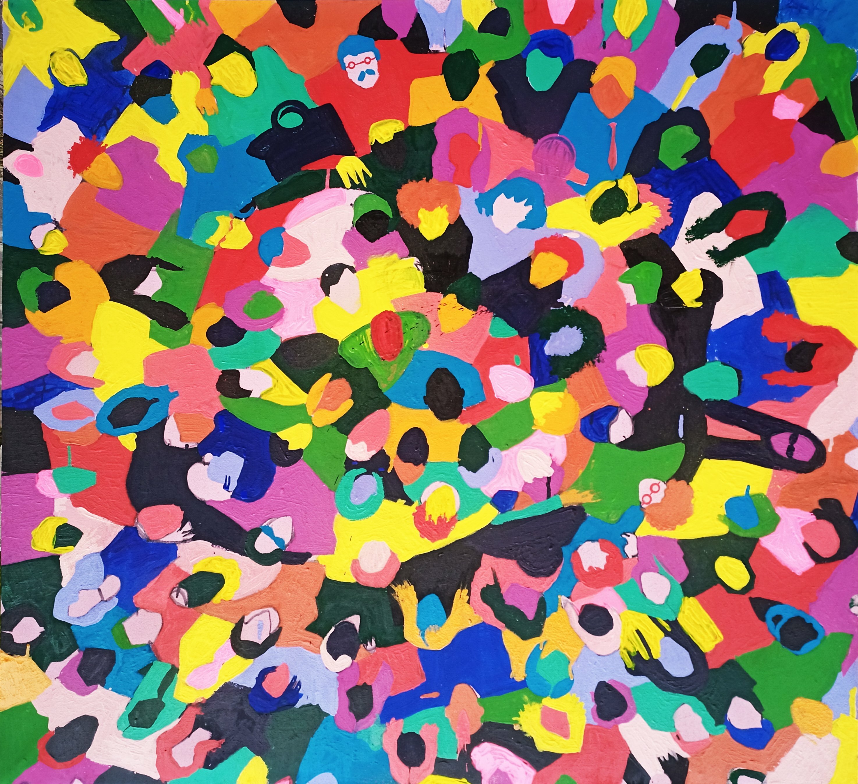 Topic Crowd paintings