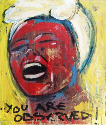 You are observed! von Giuseppe Valia, Malerei kaufen auf Singulart