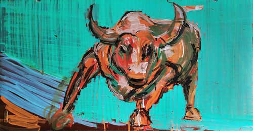 Red Bull von Giuseppe Valia, Malerei kaufen auf Singulart