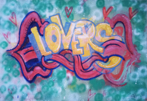 Lovers van Giuseppe Valia, Schilderij te koop op Singulart
