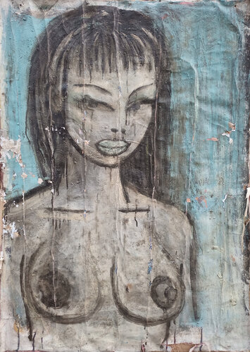 Observe her boobs von Giuseppe Valia, Malerei kaufen auf Singulart