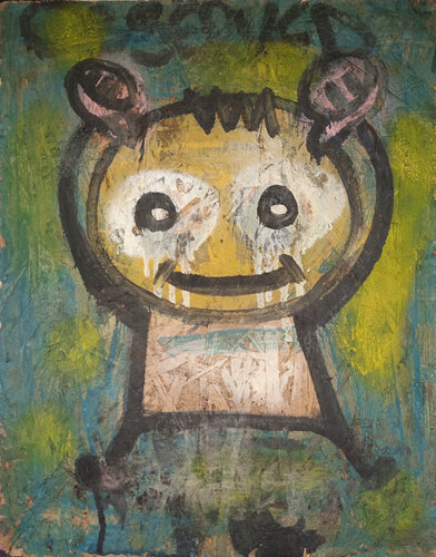 I am observed! von Giuseppe Valia, Malerei kaufen auf Singulart