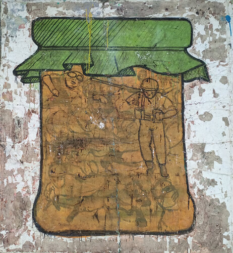 Military marmalade von Giuseppe Valia, Malerei kaufen auf Singulart