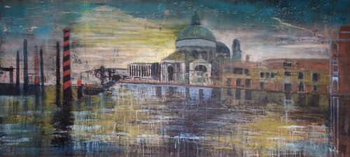 Liquid Venice von Giuseppe Valia, Malerei kaufen auf Singulart