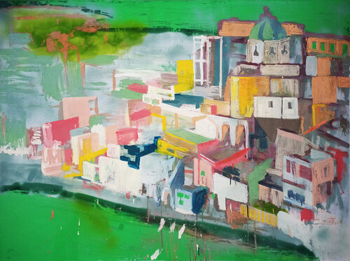 Capri di Giuseppe Valia, Pittura in vendita su Singulart