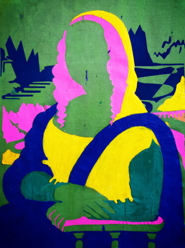 Monnalisa cravings Print&Paint by Giuseppe Valia, 회화 for Sale on Singulart