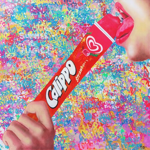 Strawberry Calippo von Giuseppe Valia, Malerei kaufen auf Singulart