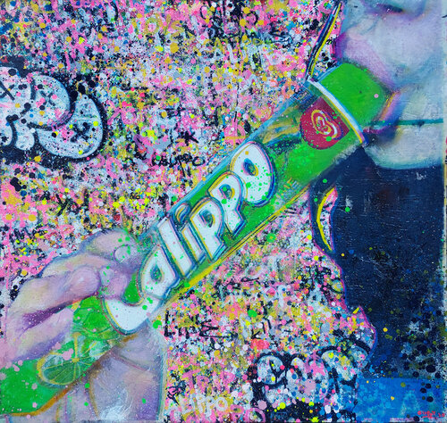 Calippo Lime von Giuseppe Valia, Malerei kaufen auf Singulart