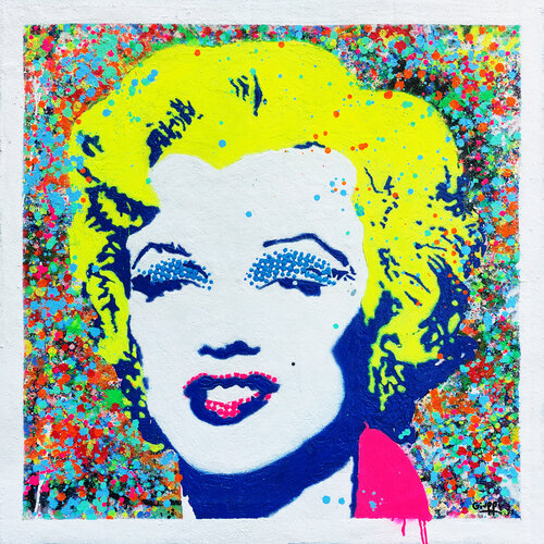 Mary like Marilyn von Giuseppe Valia, Malerei kaufen auf Singulart