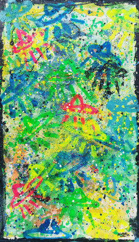 RGB Abduction by Giuseppe Valia, 회화 for Sale on Singulart