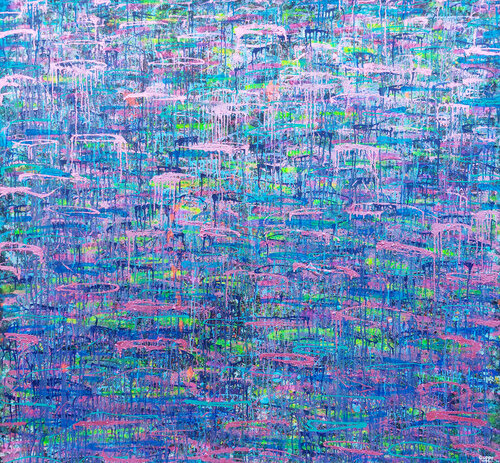 Iridescent Thoughtless van Giuseppe Valia, Schilderij te koop op Singulart