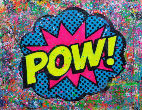 POW! von Giuseppe Valia, Malerei kaufen auf Singulart