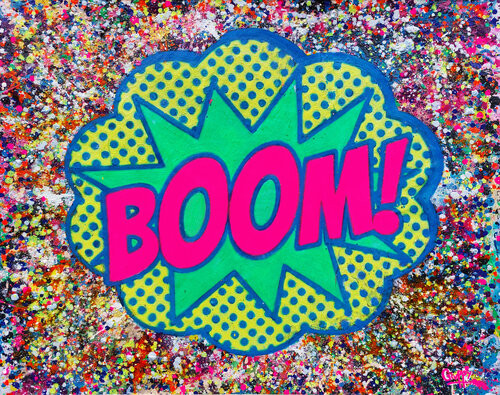 BoOM! by Giuseppe Valia, Painting for Sale on Singulart