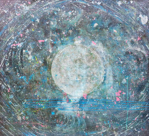 Luna par Giuseppe Valia, Peinture en vente sur Singulart