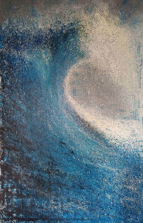 Blue wave Giuseppe Valia