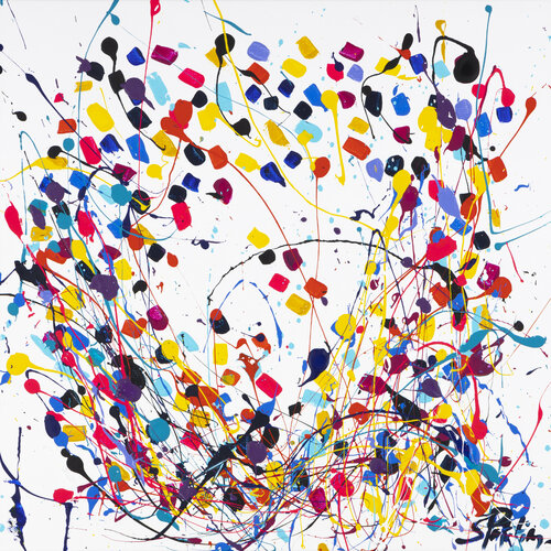 LA VIE COMME JE L'AIME von Sophie Petetin, Malerei kaufen auf Singulart