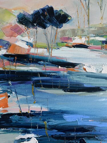 CAMPAGNE BELLE NATURE van Sophie Petetin, Schilderij te koop op Singulart