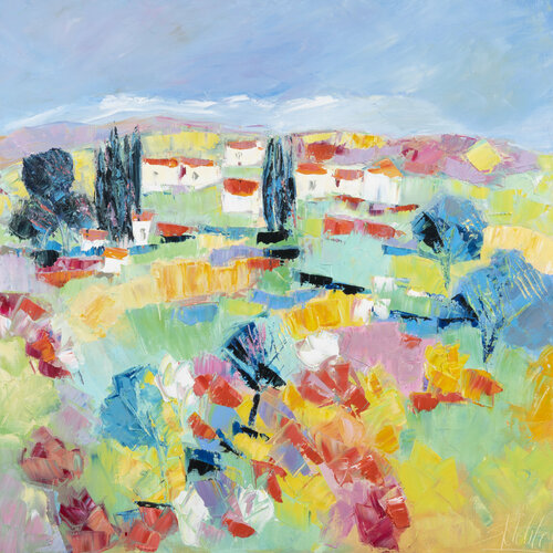 LOVELY LUBERON van Sophie Petetin, Schilderij te koop op Singulart