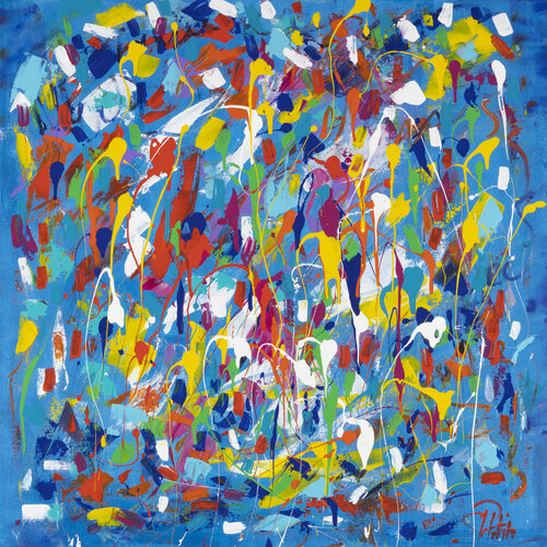 MERCI LA VIE von Sophie Petetin, Malerei kaufen auf Singulart