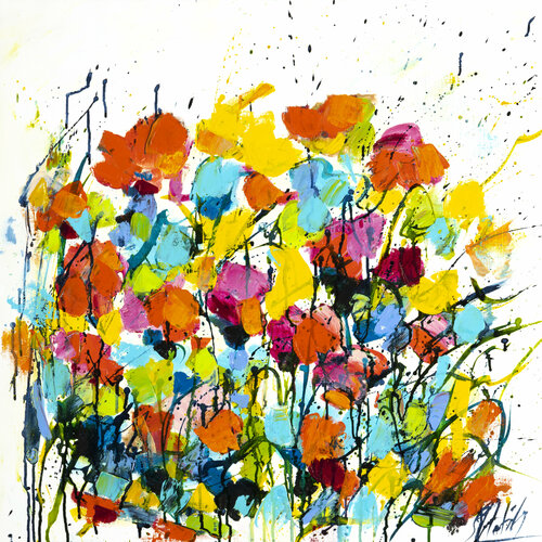 FANTAISIES MES CHIMERES A MOI van Sophie Petetin, Schilderij te koop op Singulart
