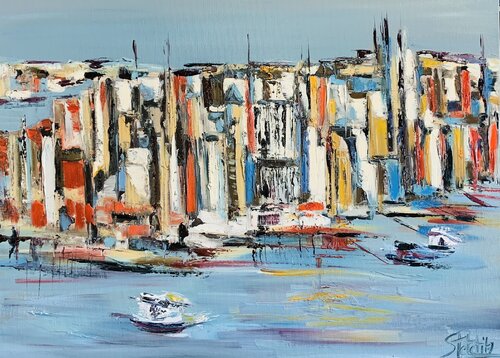 Manhattan j'y suis ! de Sophie Petetin, Pintura a la venta en Singulart