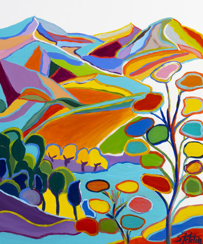 Mon jardin d'Eden fraicheur par Sophie Petetin, Peinture en vente sur Singulart