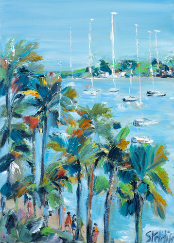 Dinard balade matinale by Sophie Petetin, 회화 for Sale on Singulart