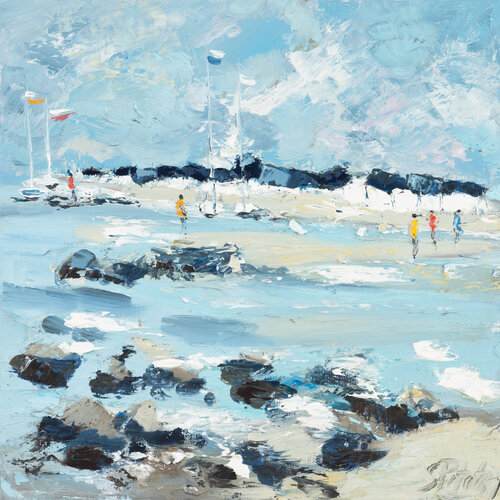 Bretagne ca tangue di Sophie Petetin, Pittura in vendita su Singulart