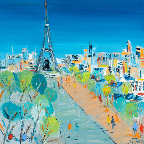 Paris jardins de Sophie Petetin, Pintura a la venta en Singulart